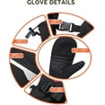 thumbnail image 6 of SAVIOR HEAT Heated Ski Gloves, Heated Mittens for Men Women,7.4V Rechargeable Battery Gloves for Skiing Hiking, 6 of 9