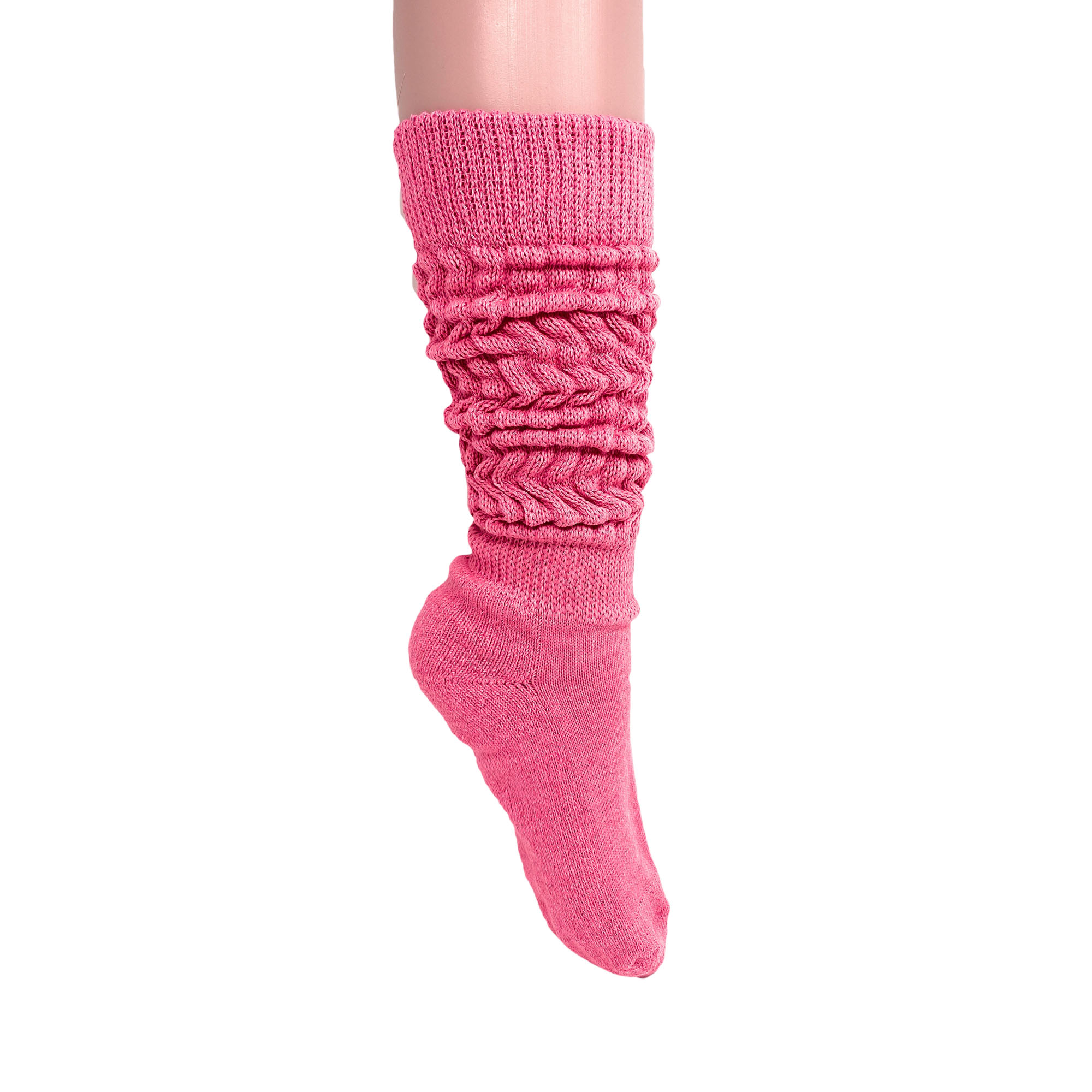 Womens Heavy Slouch Socks Hot Pink Size 9 to 11 3 PAIRS - Walmart.com