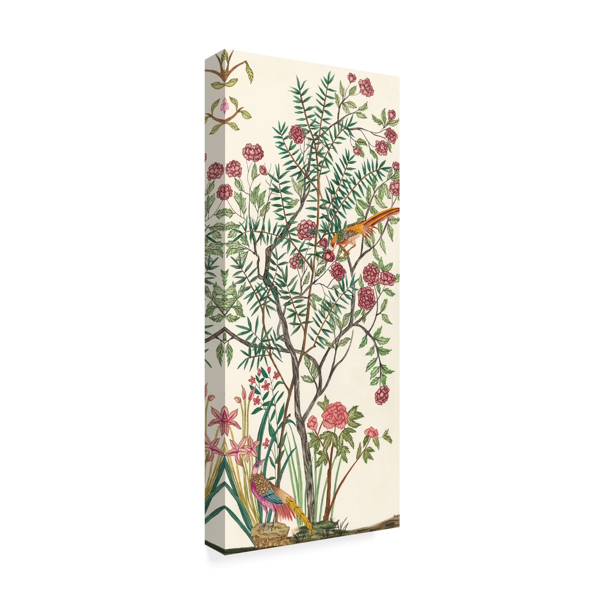 Trademark Fine Art 'Traditional Chinoiserie III' Canvas Art by Melissa Wang