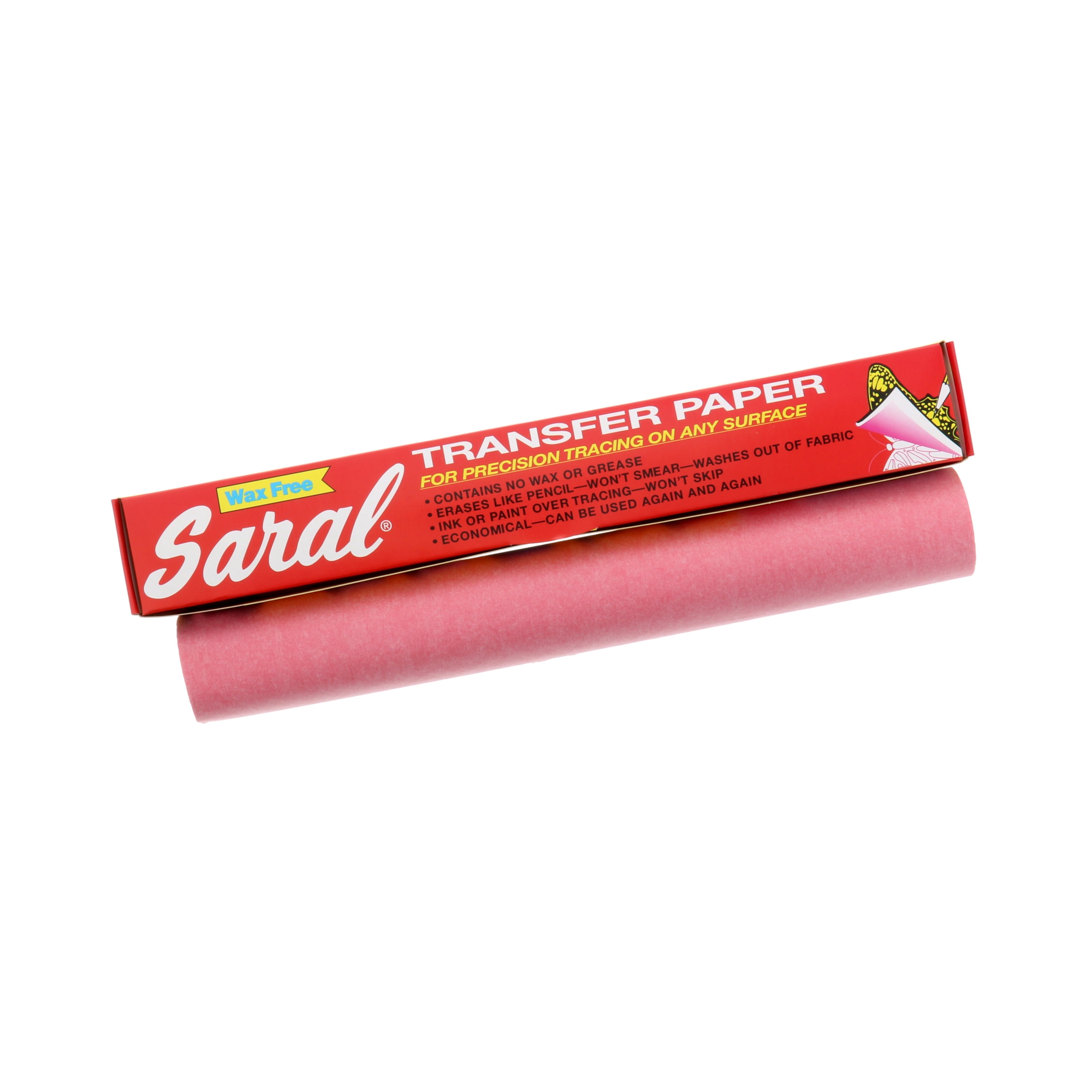 Saral Transfer Paper, 12" x 12 ft. Roll, Red, Photo
