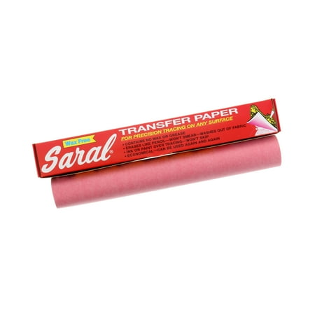 UPC: 0720077000054 | Saral Transfer Paper  12  x 12 ft. Roll  Red  Photo