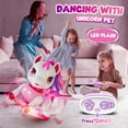 thumbnail image 3 of Freecat Girls Unicorn Toy, Kids Robot Pets, Remote Control Robot Toy for 3 4 5 6+ Years Old, Christmas Birthday Gift for 2-4 5-8 Years, STEM Toy Program Treats, Dancing Robot Unicorn Kids Toy, Pink., 3 of 7