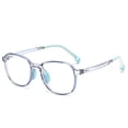 thumbnail image 1 of Espejo para niños con luz anti-azul, plano, sin prescripción, marco grande, gafas de marco blando, 1 of 6