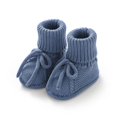 thumbnail image 4 of KINDXX Baby Booties First Walkers Cozy Shoes Warm Knit Soft Booties for Toddler Boy Girl, 4 of 7