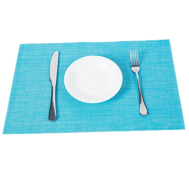 Placemat 45x30cm Heat Insulation Non-slip Placemat Dining Table Bowl Dish Cup Pad Mat