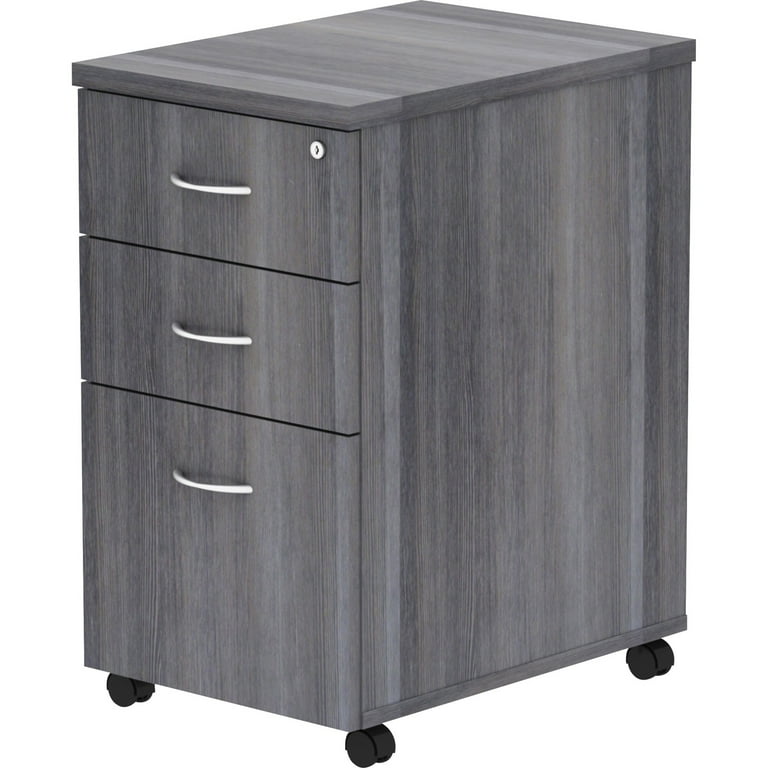 Lorell Essentials Series Box/Box/File Mobile File Cabinet - 16 Lorell Essentials Series Box/Box/File Mobile File Cabinet - 16