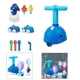 thumbnail image 1 of Juguete con globo para , coche con globo, juguete lanzador de globo, unidad de globo , coche de lanzamiento con globo, globo lanzador Hugo Juguetes de iluminación para niños, 1 of 10