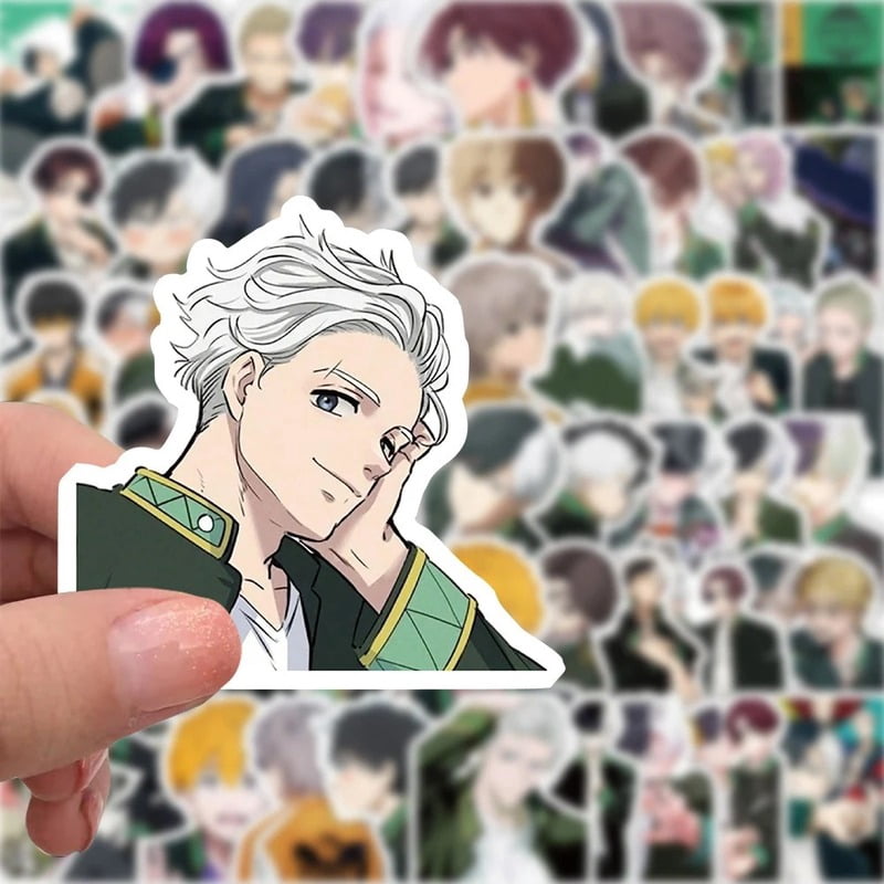10/30/50pcs Cool Wind Breaker Anime Stickers Haruka Sakura Hayato Sticker Waterproof Laptop Motorcycle Skateboard Umemiya Decal