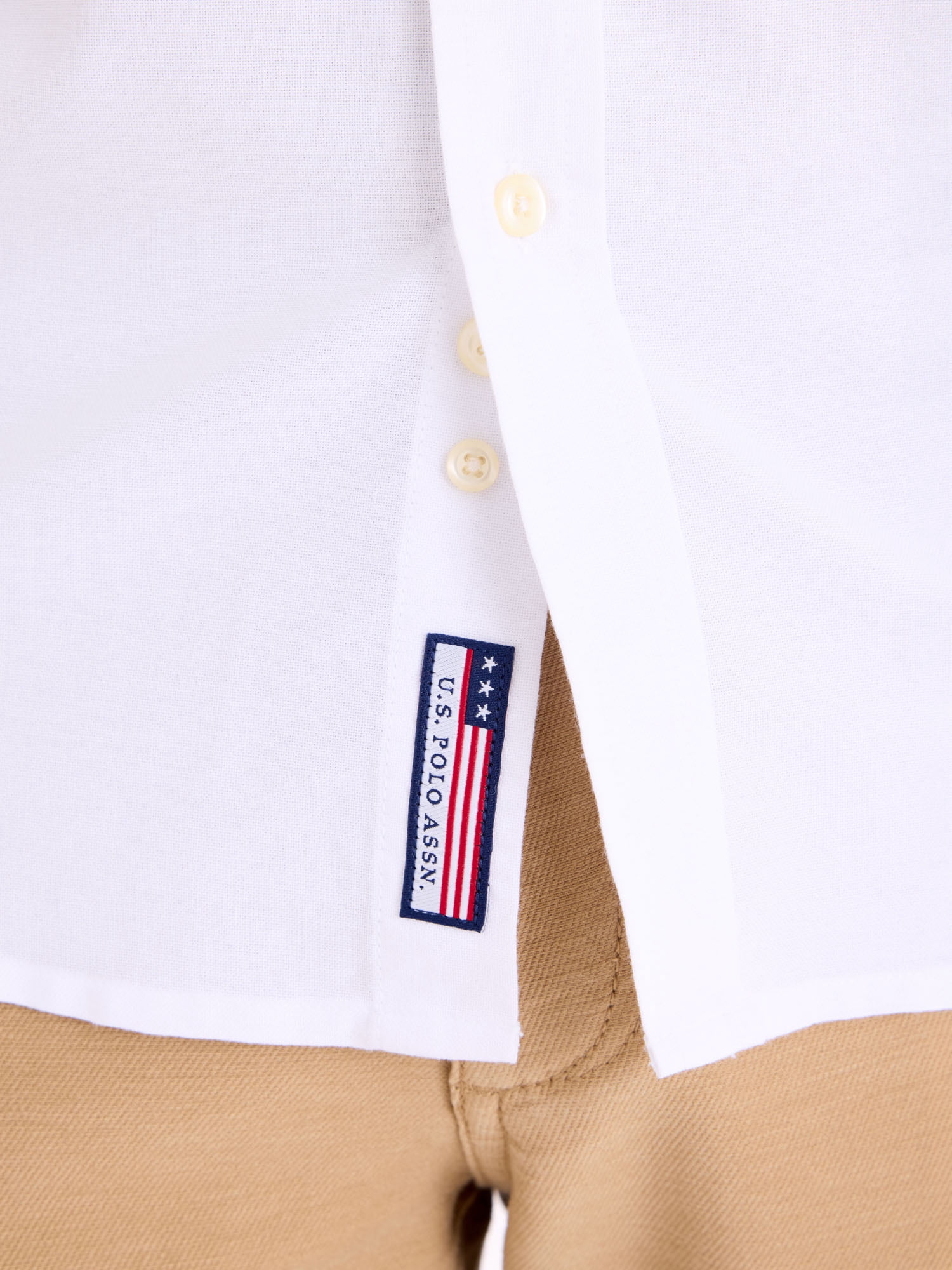 U.S. Polo Assn. Men's Long Sleeve Americana Oxford Shirt