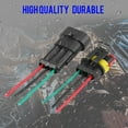 thumbnail image 1 of 5 Sets Car 3 Pin Way Sealed Auto Waterproof Electrical Connector Plug Socket Kit for Conector 3 Pines 3 Pin Audio Water Pump Plug 3 Pin Conector 3 Pines, 1 of 8
