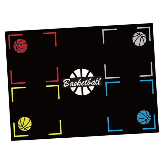 koolsoo Basketball Training Mat Indoor Durable Nonslip Agility Footstep Training Mat C 107cmx76cm