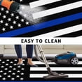 thumbnail image 5 of Blue American Flag Outdoor Rug for Patio/Deck/Porch, Non-Slip Large Area Rug 4 x 6 Ft, Black White Striped US Flag Stars Indoor Outdoor Rugs Washable Area Rugs, Reversible Camping Rug Carpet Runner, 5 of 8