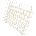 thumbnail image 3 of Portacarretes de hilo, adorno para coser y bordar, soporte de pared para trabajar, espacio 60 ganchos, 3 of 9