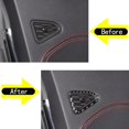 thumbnail image 6 of TINKI  Soft Carbon Fiber Door AC Air Vent Outlet Cover Trims Compatible with Chevrolet Corvette C8 2020-2023, Side Door Small Speaker Trim Frame Accessories, 6 of 6