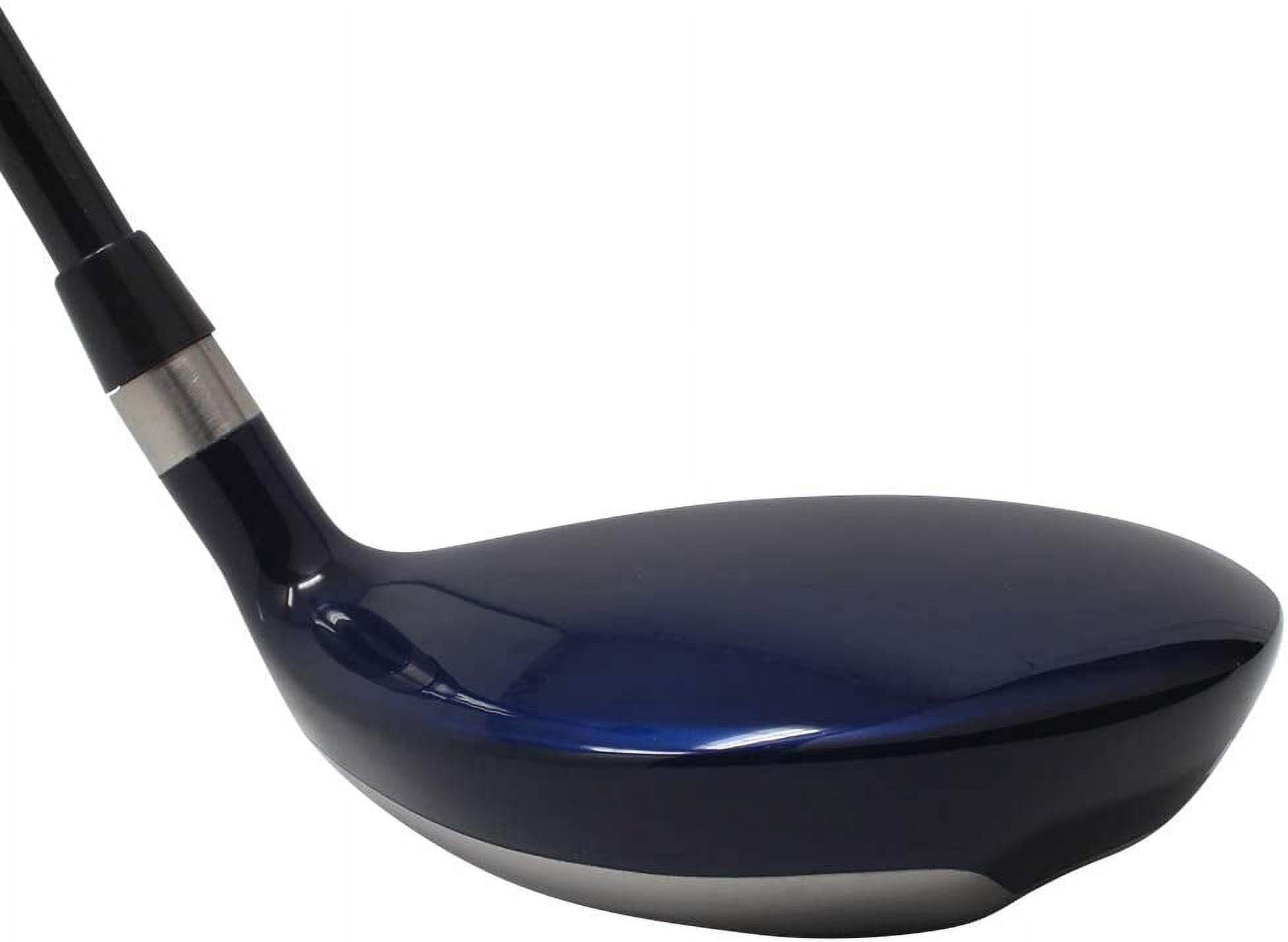 XL Big & Tall Senior Men's (+2" Longer Than Standard Length) Integra SoooLong 9 Wood Golf Club, Right Handed Senior Flex with Men's Senior Size Black Pro Velvet Grips