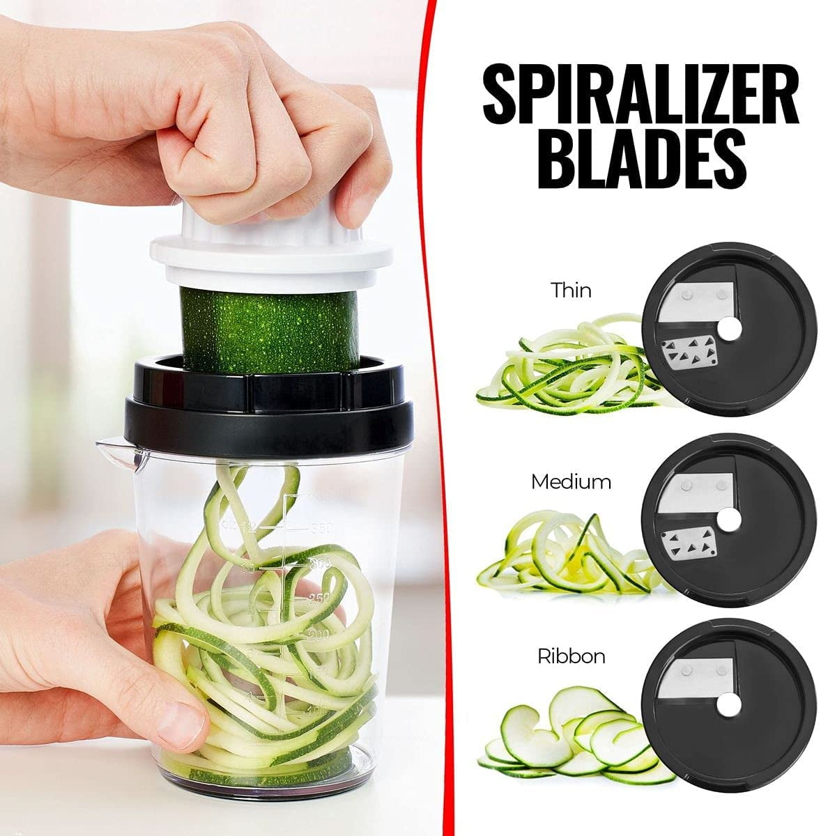 Vegetable Spiralizer - 4 Blades – Fullstar