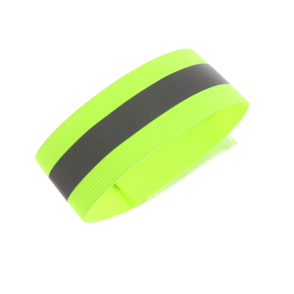 Prettyia High Visibility Wrist Band Arm Strap Walking Running for Adults Kid 