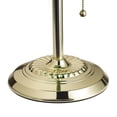 thumbnail image 5 of Catalina Lighting 13.5''  Banker's Lamp, Traditional Green Desk Lamp with Pull Chain Switch for Home or Office, Polished Brass, 5 of 11