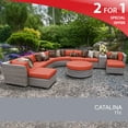 thumbnail image 2 of Catalina 11 Piece Outdoor Wicker Patio Furniture Set 11c, 2 of 6