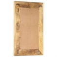 thumbnail image 2 of vidaXL Hand-Carved Mirror 80x50x2.6 cm Solid Mango Wood, 2 of 3