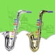 thumbnail image 3 of Saxofón 8 , Accesorios de Juguete de Simución Metálica, Instrumentos Musicales para Fiestas, , Niños en Edad Pre , Pta B Plata B, 3 of 3
