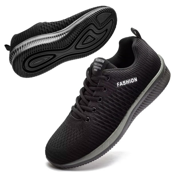 HOBIBEAR Mens Sneakers Outdoor Running Shoes Black (Size 8-13 Men ...
