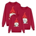 thumbnail image 6 of Fiaer Matching Family Merry Christmas Sweatshirts Funny Graphic Crew Neck Pullover Long Sleeve Loose Fit Casual Trendy Xmas Tops Men XXL, 6 of 6
