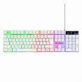 thumbnail image 4 of Enhance Aesthetic Appeal With Backlit Beacon Button Ergonomic Wired USB Keyboard for Convenient Multimedia Control, 4 of 7