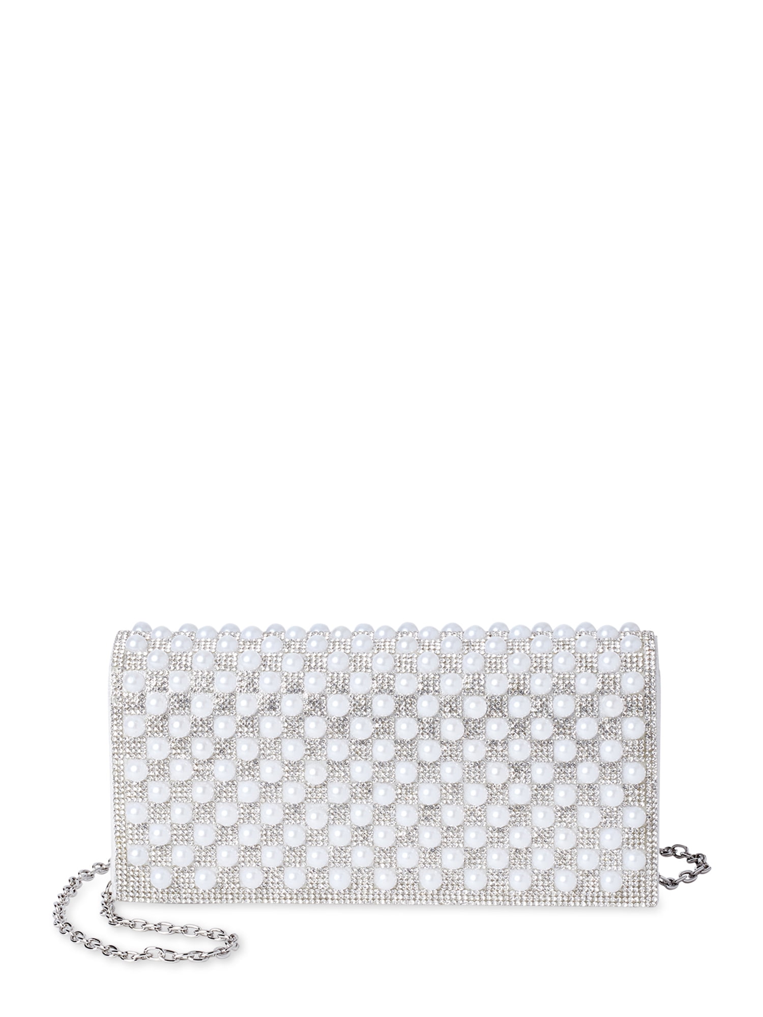 silver clutch purse under $20