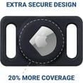 thumbnail image 5 of GoTags Engraved Airtag Dog Collar Holder, Personalized Airtag Case for Pet Collar, Up to 4 Lines of Custom Text, Airtag Slide On Tag for GPS Dog Tracker, Track Dogs with Apple iPhone, 5 of 8