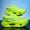 Grass Green, variant on Men's Shoes Breathable Cushioned Tennis Shoes, Slip-On Closed Toe Black, US 9