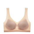 thumbnail image 3 of Sakmal Yellow Bralettes for Women Support Lift Bras for Women 2X, 3 of 4