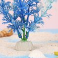 thumbnail image 3 of Planta Rio Artificial Hierba Tanque Peces Colores () Aqua Blue, 3 of 8