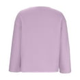 thumbnail image 6 of AINIYS Girl's Winter Coats Long Sleeve Crewneck Button up Fuzzy Fleece Jackets Outerwear Fall Fashion Clothes Purple 6-7Years, 6 of 8