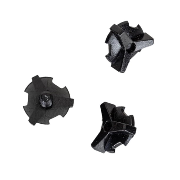 3 tornillos para casco de ciclismo, tornillos universales para visera de casco, accesorios de casco de PC de repuesto Premium para exteriores de alto negro