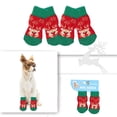thumbnail image 5 of Dsscvnef Christmas Dog Socks Suitable for Large Dogs Socks Socks Christmas Dog Shoes Christmas Tree Dog Socks Pet Socks Hiking Boots Pet Clothes for Large Dogs Female Pet Clothes Hangers for Small Dog, 5 of 5