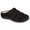 Black, variant on Advanced Memory Foam Microsuede Puffer ECO Comfort Clog Slippers - 96120 (Ash, M)