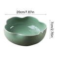 thumbnail image 4 of BINGLI Creative Bonsai Potted Flower Pot Ceramic Non-Porous Hydroponic Container Large Caliber Flow Glaze Daffodil Pot Bowl Lotus Water Lily Succulent Household Simple Ceramic Basin, 4 of 7