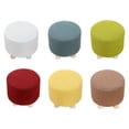 thumbnail image 2 of Justharion Deformation-Resistant Small Round Stool Cover Comfortable And Breathable type+2 2 stool covers, 2 of 6