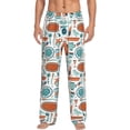 thumbnail image 2 of Lsque Cute Tableware Print Men's Pajama Pants, Lounge Pant - Comfortable Home Wear,Elastic Waistband, Stylish Design-Medium, 2 of 9