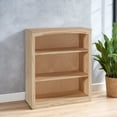 thumbnail image 2 of Arch+Haven Traditional Unfinished Pine Bookcase, Rectangular, 2 of 5