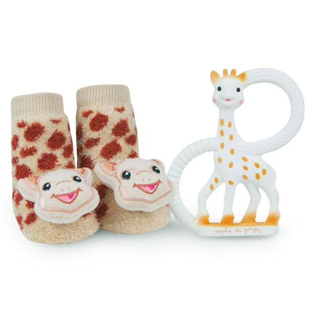 Vulli Sophie La Girafe Baby Teether Toy and Waddle Sophie The Giraffe