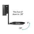 thumbnail image 3 of Soporte de pared YnVision. Diseño ajustable para Sonos ERA 100 Black, paquete de 2, 3 of 6