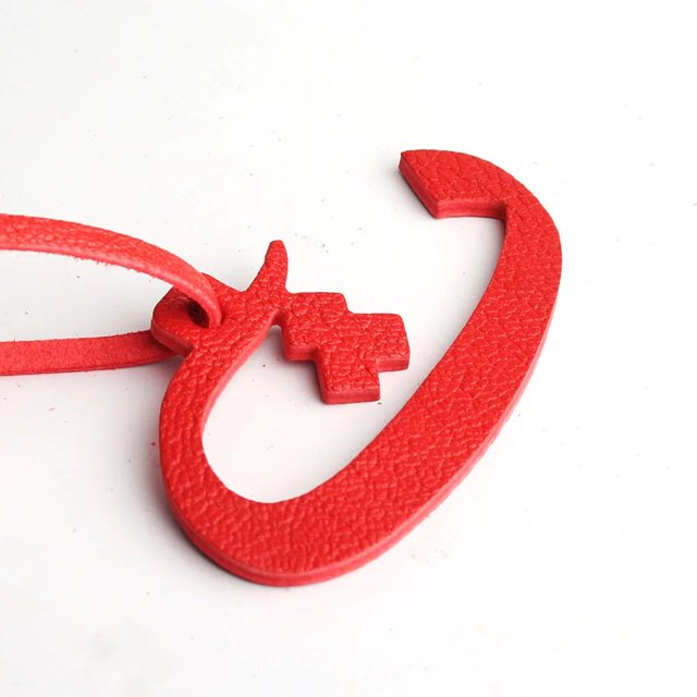 Llavero con letras del alfabeto para mujer, colgante de lujo, hecho a medida, de cuero Natural genuino, mochila, bolso