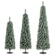 thumbnail image 4 of Costway Costway 120 150 180 cm Árbol de Navidad Artificial Juego de 3 con Nieve Acumulada Realista, 4 of 4