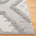 thumbnail image 3 of SAFAVIEH Natura Regena Diamond Area Rug, Grey/Ivory, 4' x 6', 3 of 7