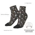 thumbnail image 6 of Fuzoiu Cosmic Print Adult Socks, Crew Moisture-wicking Socks, Unisex Cushion Crew Socks,Casual Sports Ankle Socks, 6 of 7