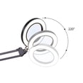 thumbnail image 4 of Graflsoa 5X Magnifying Desk Lamp with Clamp, Adjustable LED Light for Precision Work, ABS & Glass Construction, 140cm Cable, 105mm Lens Diameter, 4 of 6