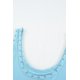 thumbnail image 4 of ABPHQTO Camiseta de tirantes de canalé con tachuelas azul cielo para mujer, 4 of 5