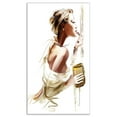 thumbnail image 1 of Designart Fashion Woman Canvas Wall Art, 1 of 4
